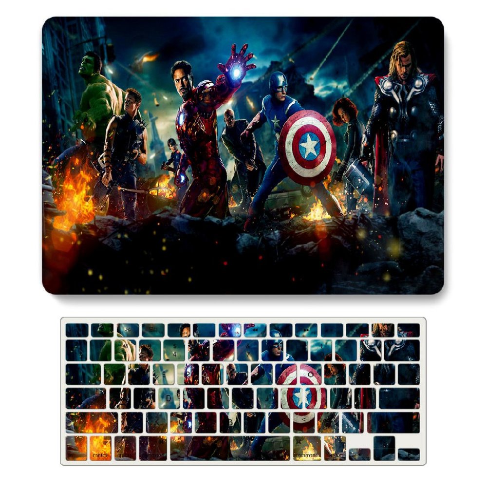 MacBook Pro 16" Case - For Model A2141 (Year: 2019) - Marvel's Avengers Cover